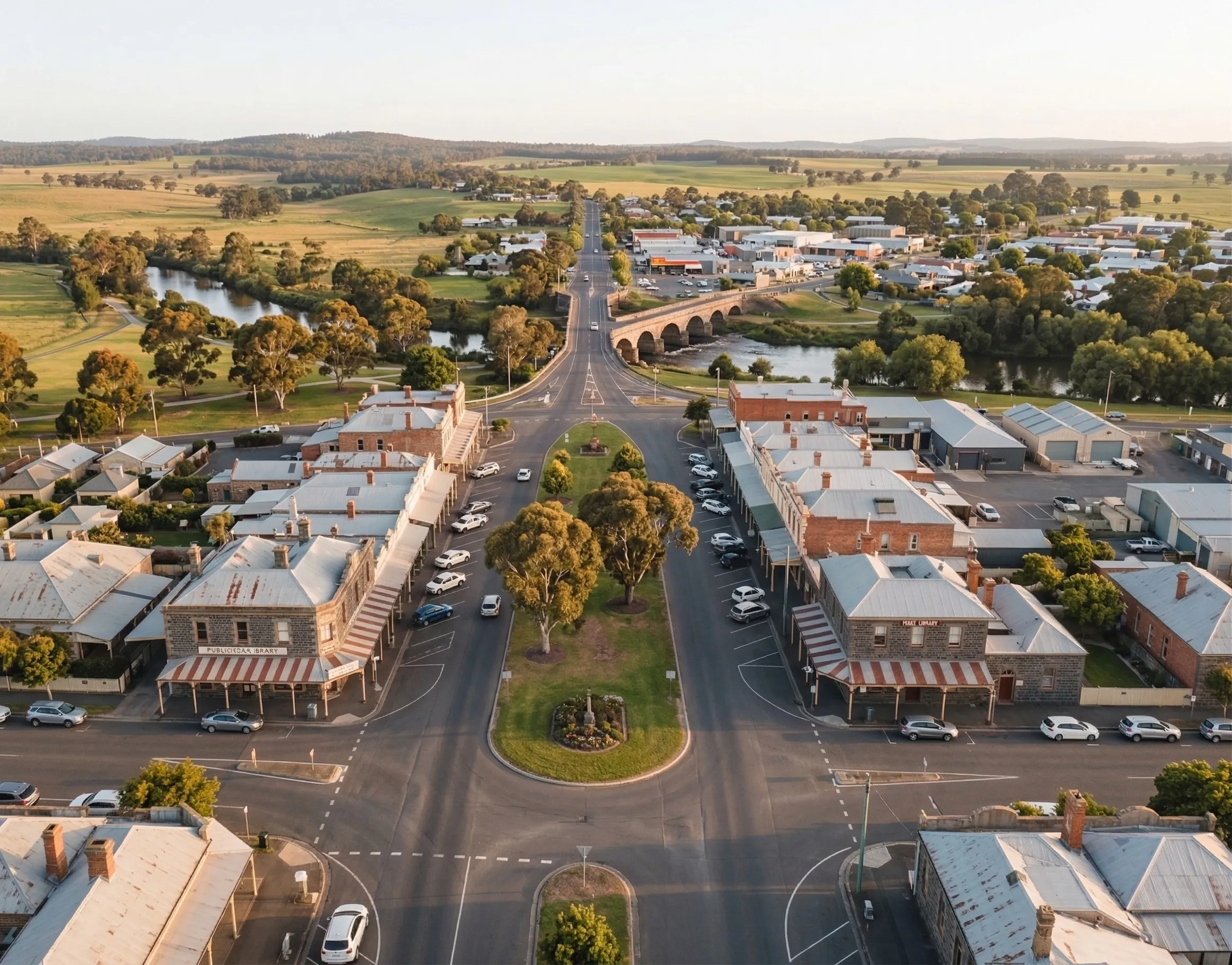 Map showing Surf Coast Superclinic location on Main Street Winchelsea